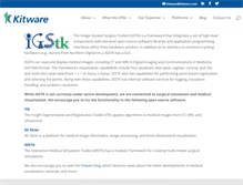 Tablet Screenshot of igstk.org